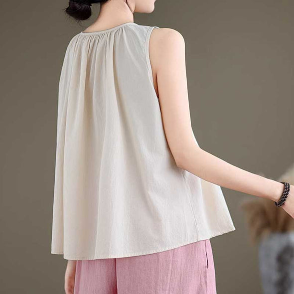 大人カジュアル　夏定番　タンクトップ　