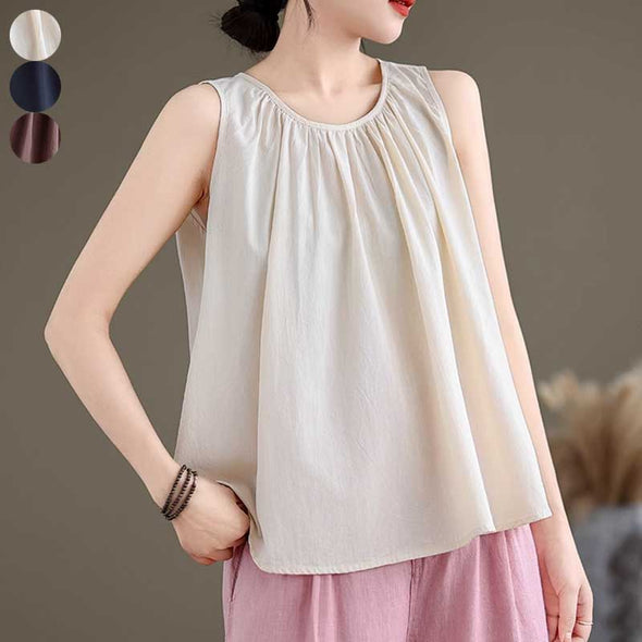 大人カジュアル　夏定番　タンクトップ　