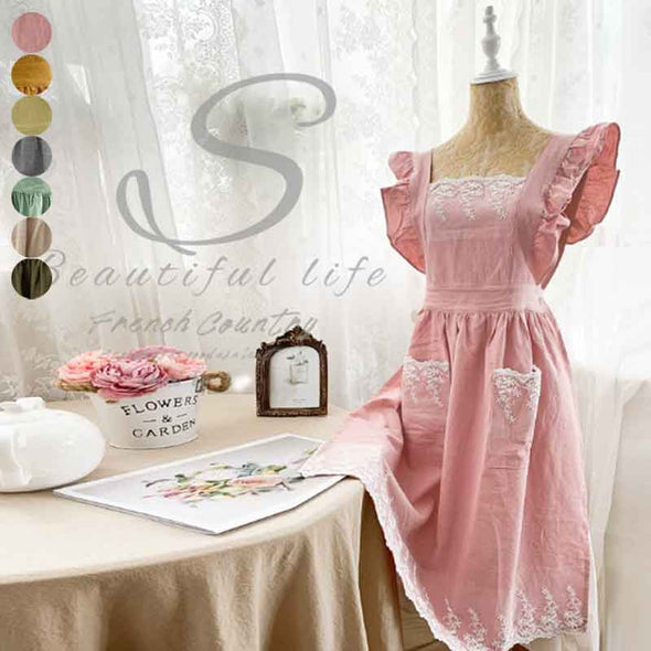 北欧風　家事　おしゃれ　エプロン　かわいい　