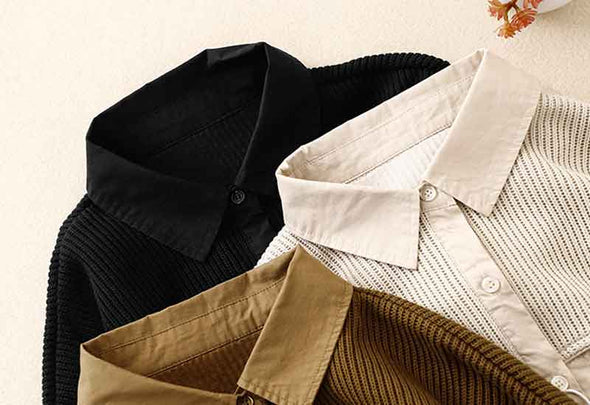 カジュアル　切り替え　秋新作　長袖　レディースシャツ　