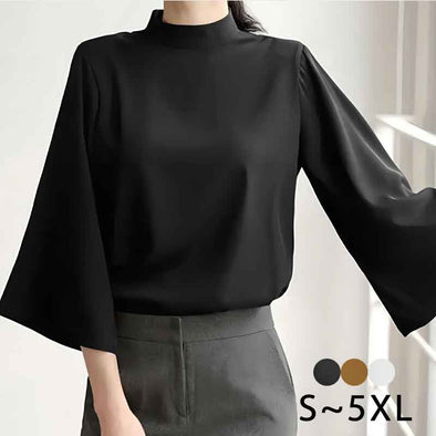 【S～５XL】シンプルカジュアル　ゆるシルエット　通勤　Tシャツ