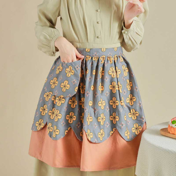 北欧風　料理　家事　おしゃれ　前掛け　エプロン