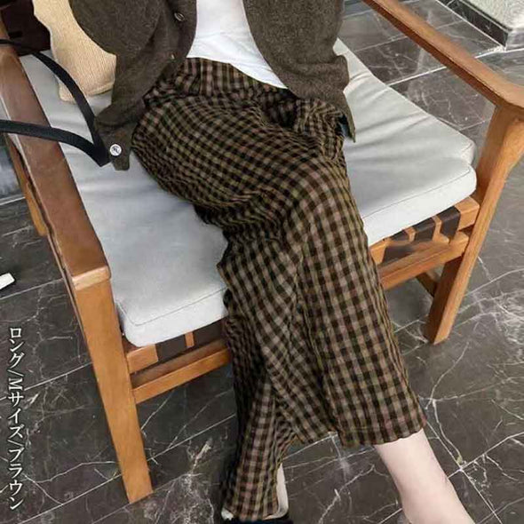 人気　お得　ルームウエア　部屋着　チェック柄　かわいい　楽ちん　