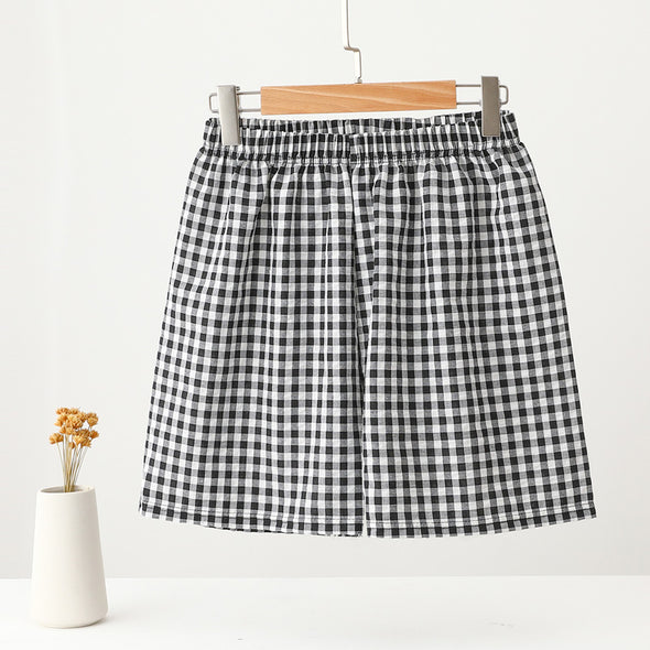 人気　お得　ルームウエア　部屋着　チェック柄　かわいい　楽ちん　