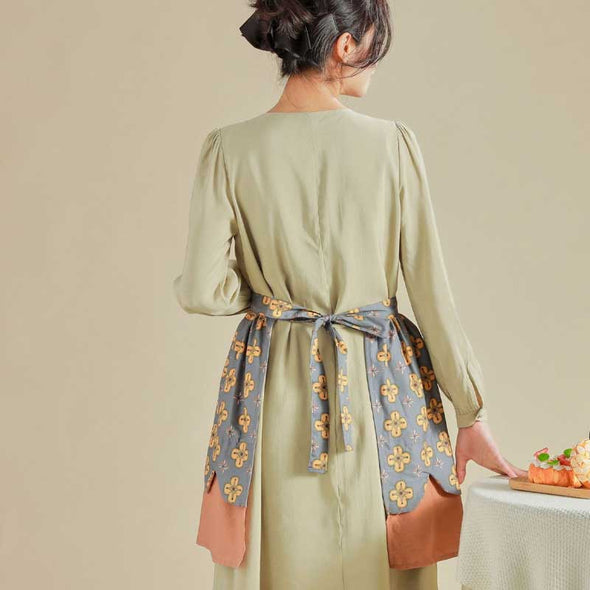 北欧風　料理　家事　おしゃれ　前掛け　エプロン