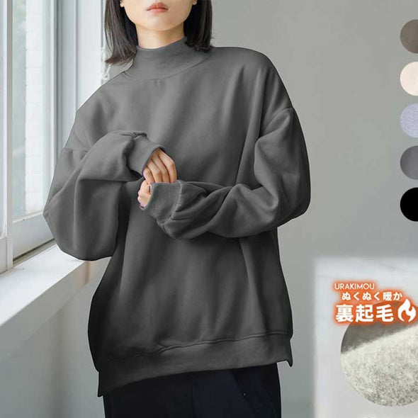 スウェット　トレーナー　裏フリース　ユニセックス　長袖　秋　冬コーデ