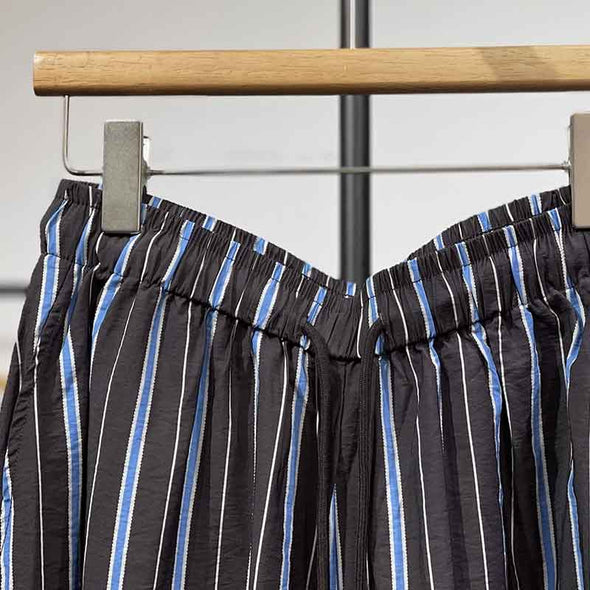 大人カジュアル　ワイド風　ガウチョパンツ　とろみ　楽ちんパンツ