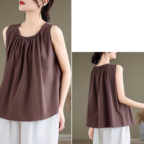 大人カジュアル　夏定番　タンクトップ　