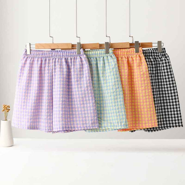 人気　お得　ルームウエア　部屋着　チェック柄　かわいい　楽ちん　