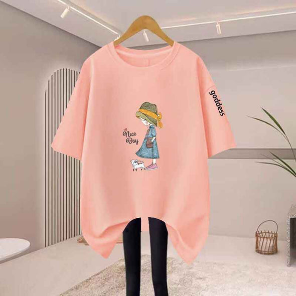 多色展開　夏定番　合わせやすい　半袖　Tシャツ　