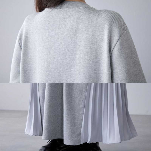 大人かわいい　サイドプリーツ　Ａライン　ロングワンピース　秋　冬　暖かい　ワンピース