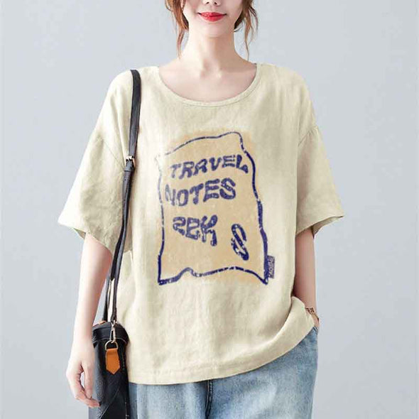 夏定番　色バリ豊か　プリント　かわいい　半袖　Tシャツ