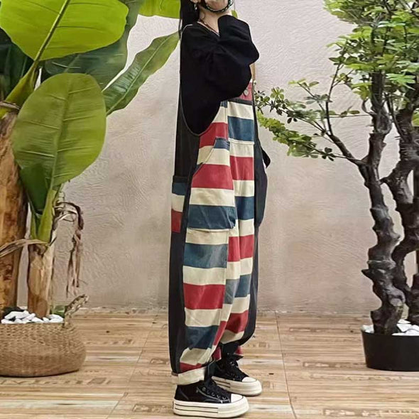 大人かわいい　切り替え　ワイド風　デニムサロペット　人気　ワイド風