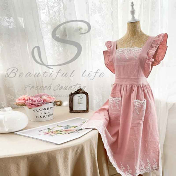 北欧風　家事　おしゃれ　エプロン　かわいい　