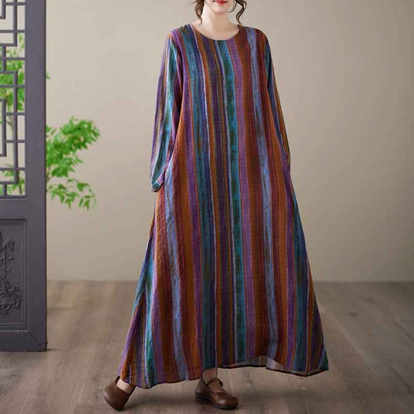 大人カジュアル　かわいい　秋新作　ロングワンピース