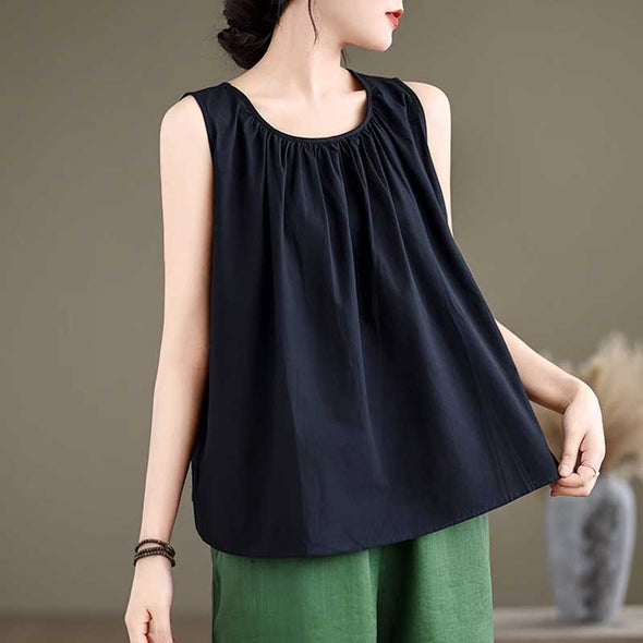 大人カジュアル　夏定番　タンクトップ　