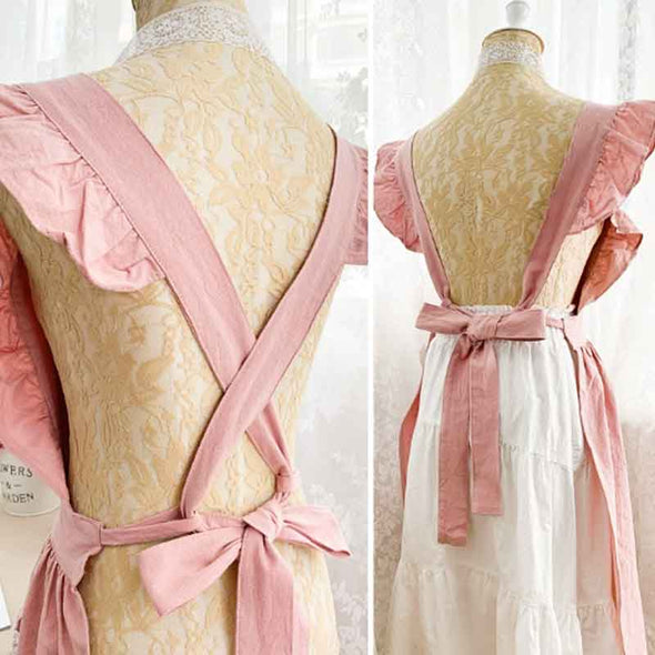 北欧風　家事　おしゃれ　エプロン　かわいい　