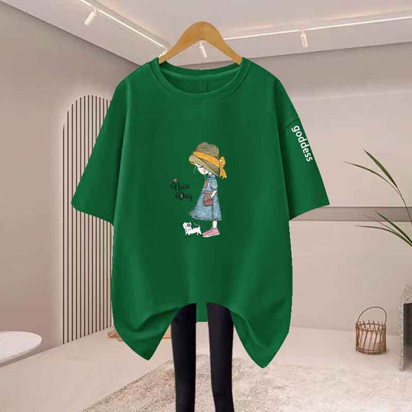 多色展開　夏定番　合わせやすい　半袖　Tシャツ　