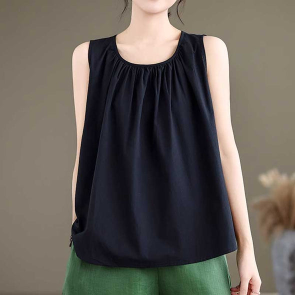 大人カジュアル　夏定番　タンクトップ　