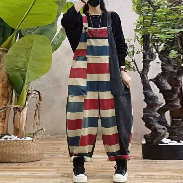 大人かわいい　切り替え　ワイド風　デニムサロペット　人気　ワイド風