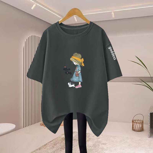 多色展開　夏定番　合わせやすい　半袖　Tシャツ　