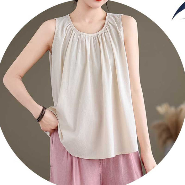 大人カジュアル　夏定番　タンクトップ　