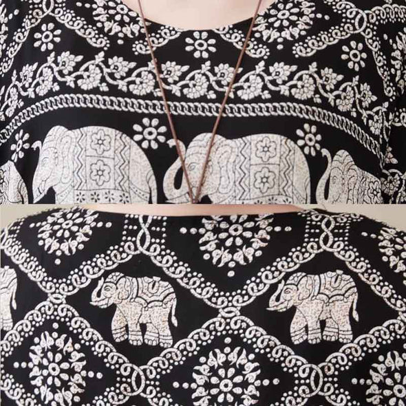 大人カジュアル　ロング丈　体型カバー　ワンピース