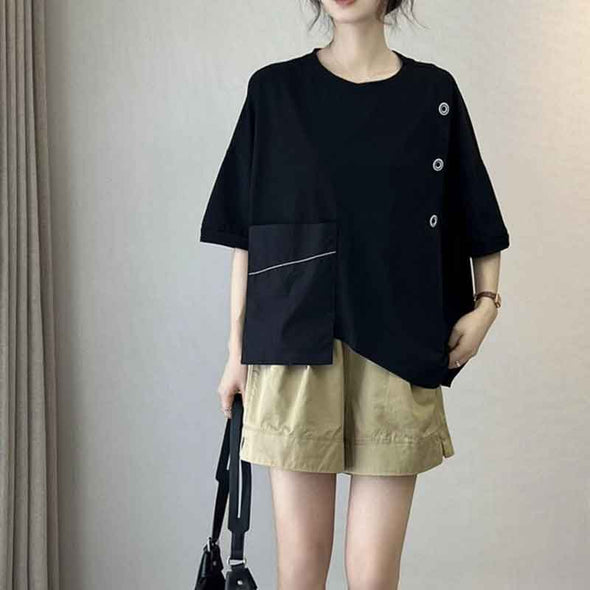 ゆるシルエット　夏Tシャツ　