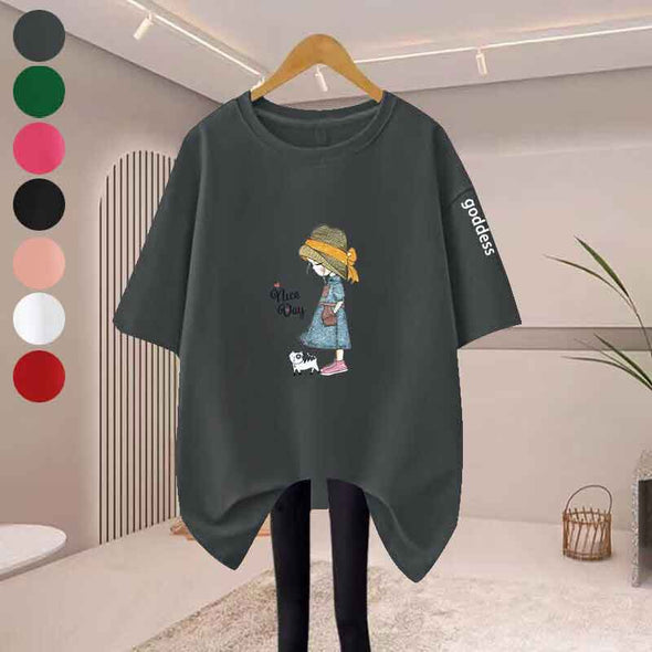 多色展開　夏定番　合わせやすい　半袖　Tシャツ　