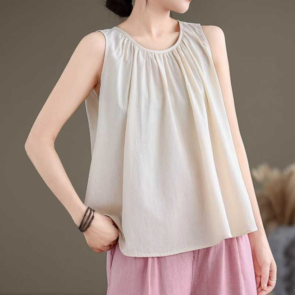 大人カジュアル　夏定番　タンクトップ　