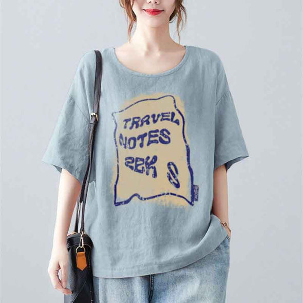 夏定番　色バリ豊か　プリント　かわいい　半袖　Tシャツ