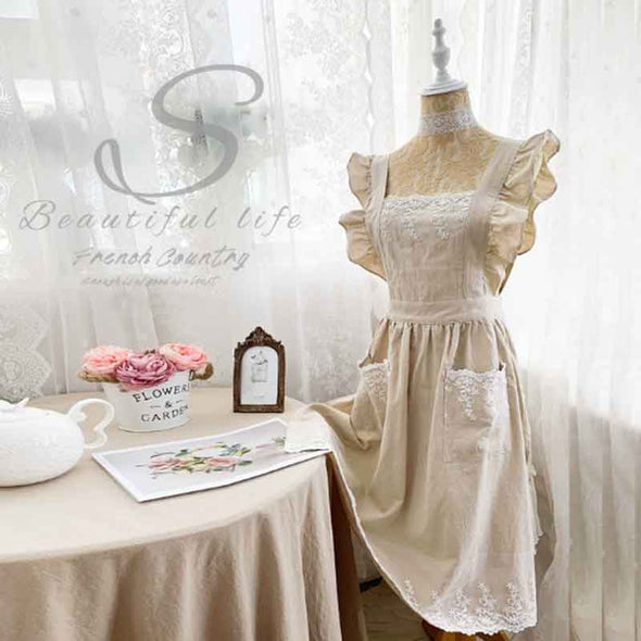 北欧風　家事　おしゃれ　エプロン　かわいい　