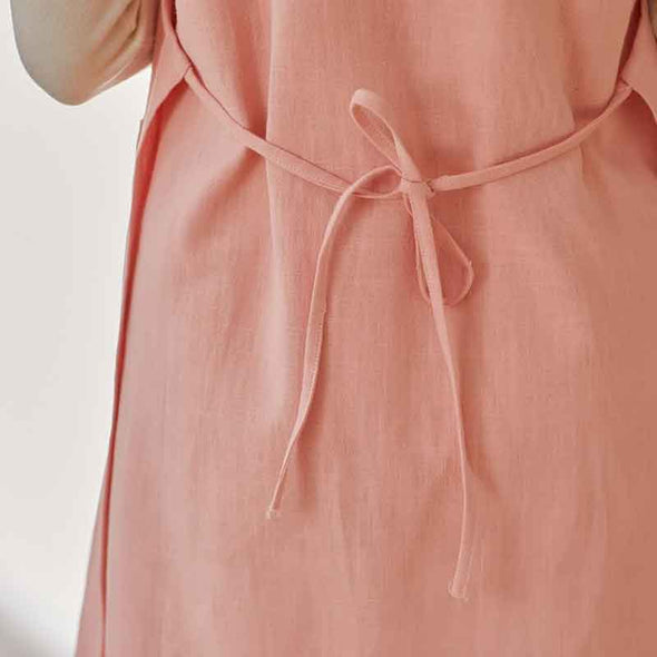 2way　エプロン　無地　カジュアル　花屋　おしゃれ　エプロン