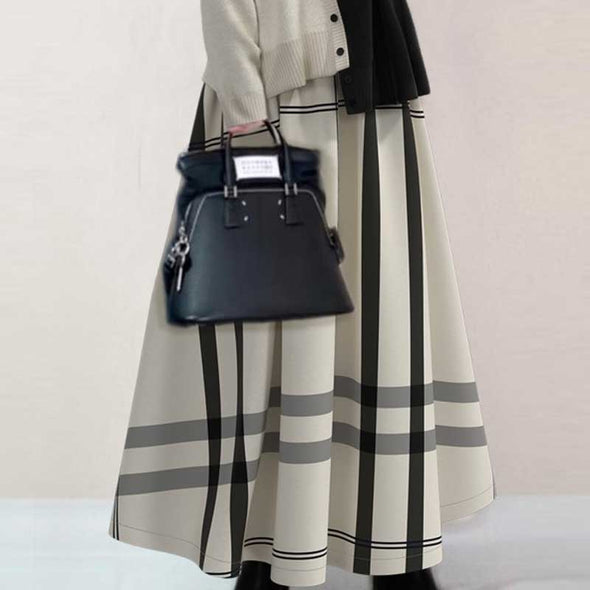 韓国ファッション　スカートセット　セットアップ　アシメ裾　Aラインスカート